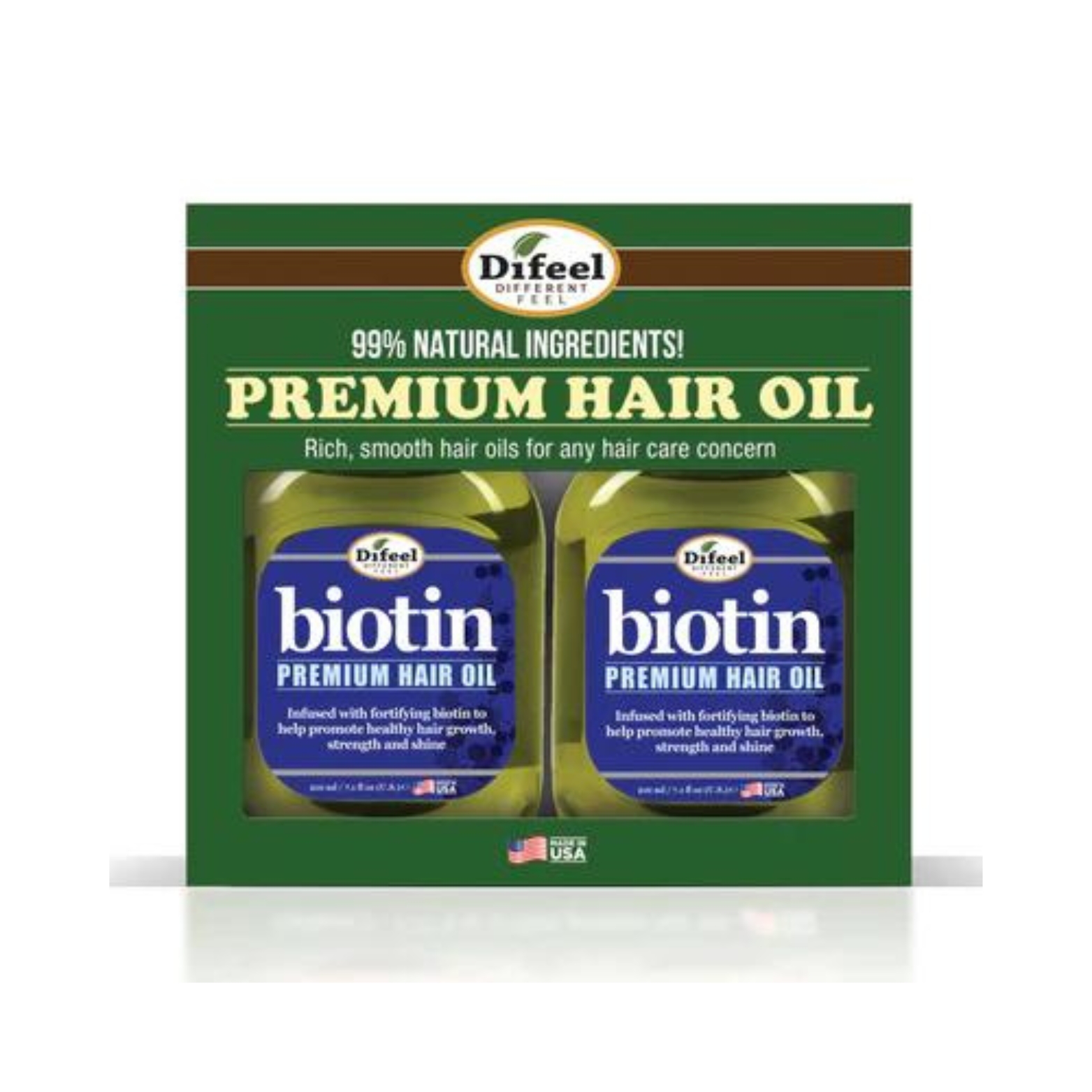 DIFEEL BIOTIN PREMIUM HAIR OIL 7.1 OZ. 2-PACK GIFT SET