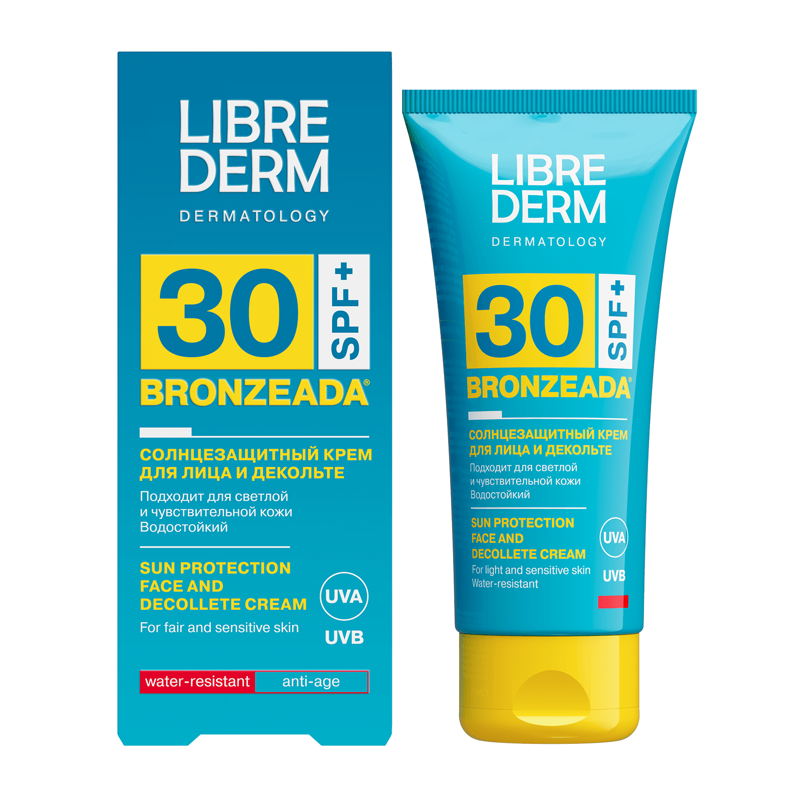 Face and décolleté cream sunscreen SPF30, 50 ml